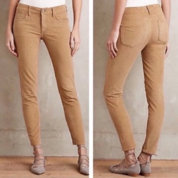 Anthropologie Pants - Anthropologie Pilcro | Corduroy Ankle Pant Sz 30